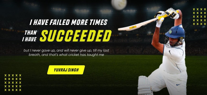 Yuvrai Singh cricket quote