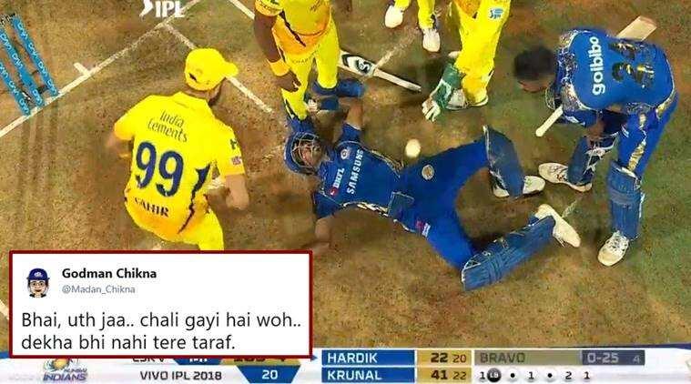 CSK vs MI joke