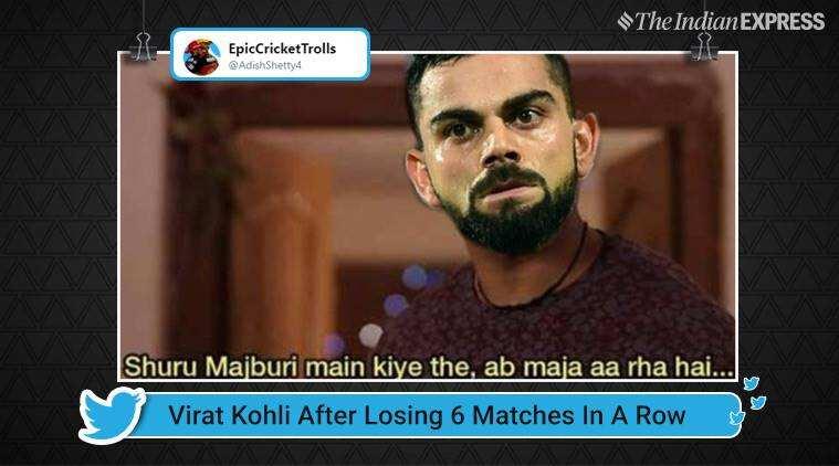 Virat Kohli Twitter joke