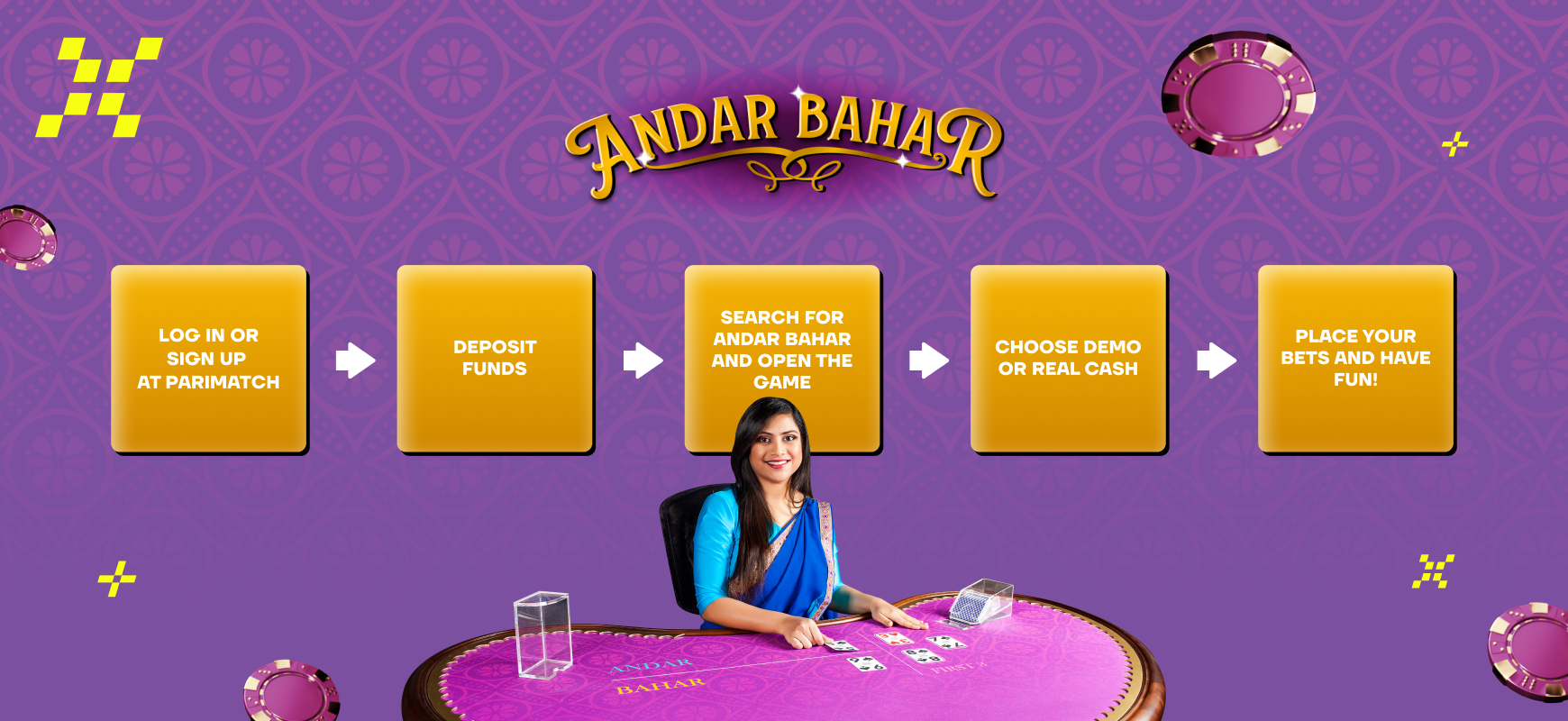 Andar Bahar step by step guide