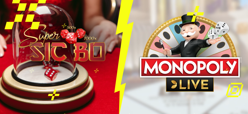 All You Need To Know About Super Sic Bo vs Monopoly Live Games