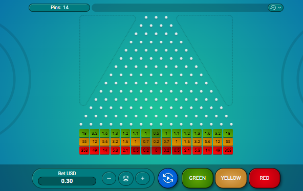 Plinko game for real money