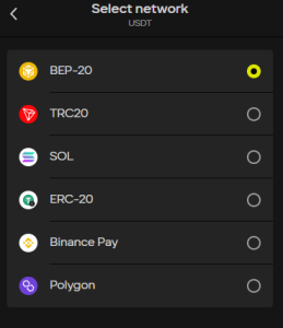 Parimatch crypto withdrawal