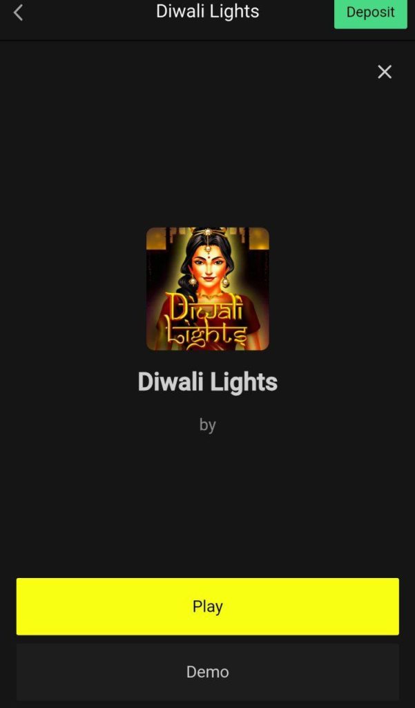 Diwali Lights slot at Parimatch