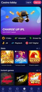 Play casino games at Tamasha